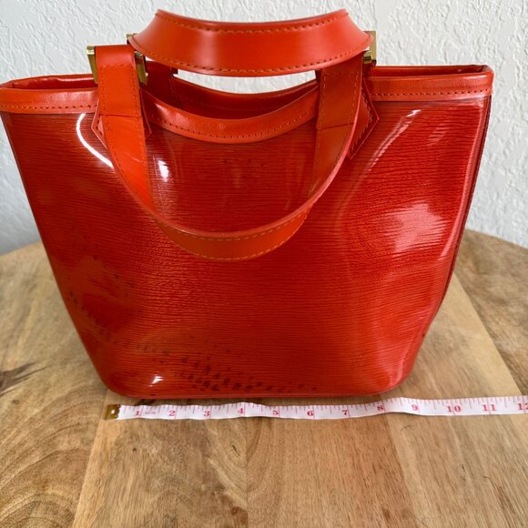 Louis Vuitton Vernis Epi Plage Mini Lagoon Orange - Picture 6 of 8